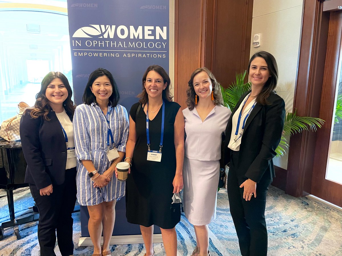 KuOphthalmology's tweet photo. Happy National Women Physician Day to the ladies of KU Eye (not all featured, but all loved and admired) and all of the other powerful female docs paving the way! 

#NationalWomenPhysiciansDay #MedTwitter #ophthotwitter #WomenInMedicine #TheFutureIsFemale https://t.co/TiXx3CGehb