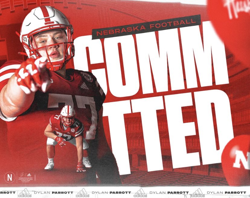 Excited to announce my commitment to the University of Nebraska!🔴⚪️🌽#GBR #Huskers <a href="/Huskers/">Nebraska Huskers</a> <a href="/DonovanRaiola/">Donovan Raiola</a> <a href="/TheStrengthU/">JC Moreau</a> <a href="/coach_frost/">Scott Frost</a> <a href="/CoachChinander/">Erik Chinander</a>