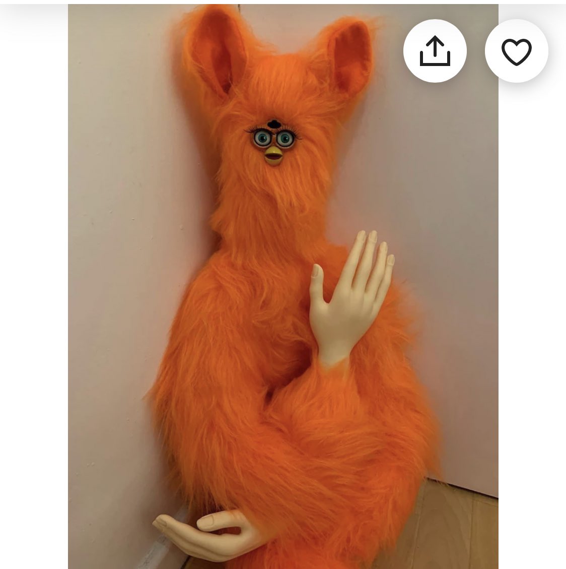 EmmaAllison21's tweet photo. “Advanced long furby listing- you want sculpting? Multiple feet? This is the listing for you!”
£170 https://t.co/RQWsUkAgQp