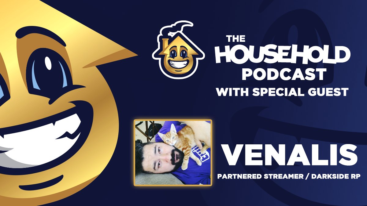 The Household Podcast is going live with special guest <a href="/Venalis21/">Venalis</a> ! 

twitch.tv/thehousehold