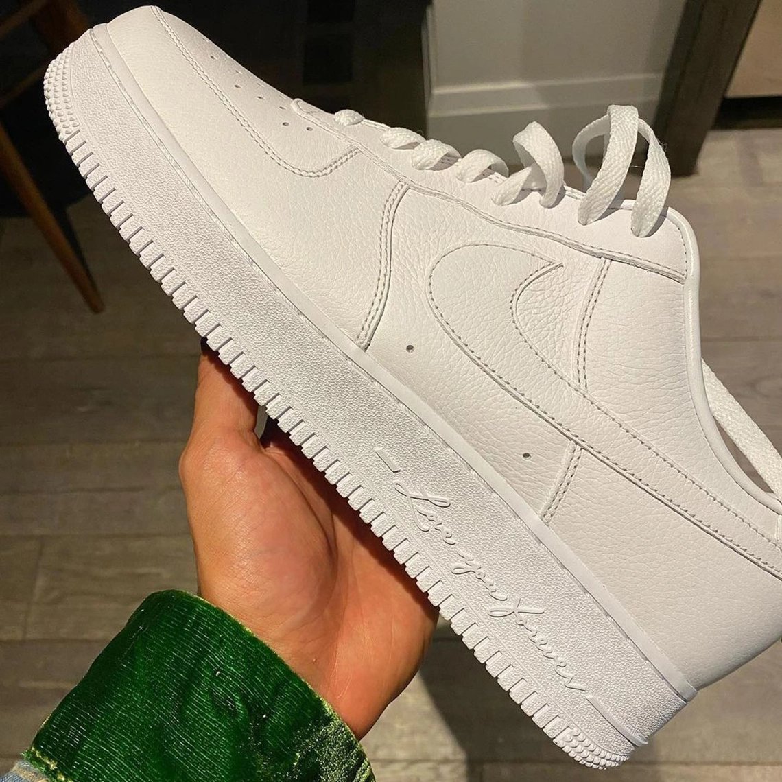 brendandunne on Twitter: "Some rumors floating around this week that the Drake Air Force 1s were canceled. source at Nike, that is not the case and a release is still