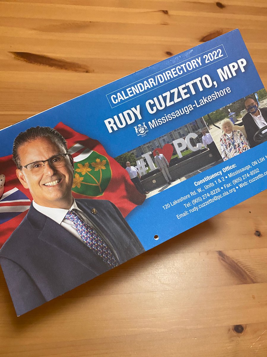 .@RudyCuzzetto got your calendar in the mail today. Is this so I can count down every day your government continues to fail healthcare workers and educators until the election in June? #RepealBill124 #onpoli