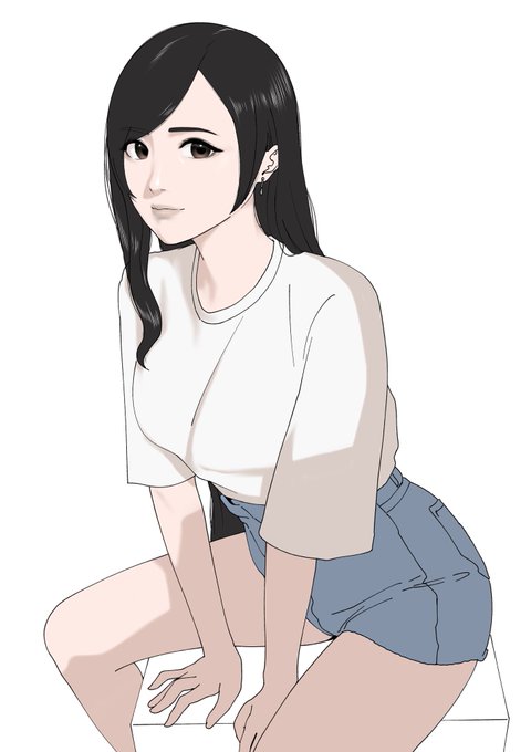 模写練習
今日はお顔をティファにしてみたけど何もわからなくなった🙄
顔の落とし所が一生迷子 