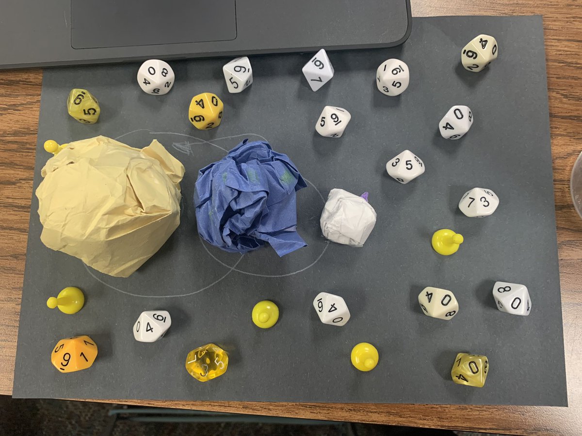 MrsRowanCPES's tweet photo. Today I challenged my students to create a Sun, Earth, and Moon model using objects in our classroom and man did they deliver! Their creativity truly blows my mind!🤯🤩🌞🌎🌙 #cpes #thirdgrade https://t.co/TJdNLB3zOZ