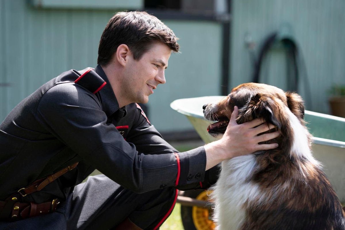 tehablodeseries's tweet image. Primera imagen promocional de la nueva película “#RescuedByRuby”.

Persiguiendo su sueño de unirse a una unidad de élite K-9, un policía estatal se asocia con un compañero desvalido: el inteligente pero travieso cachorro de refugio Ruby. Basado en una historia real.