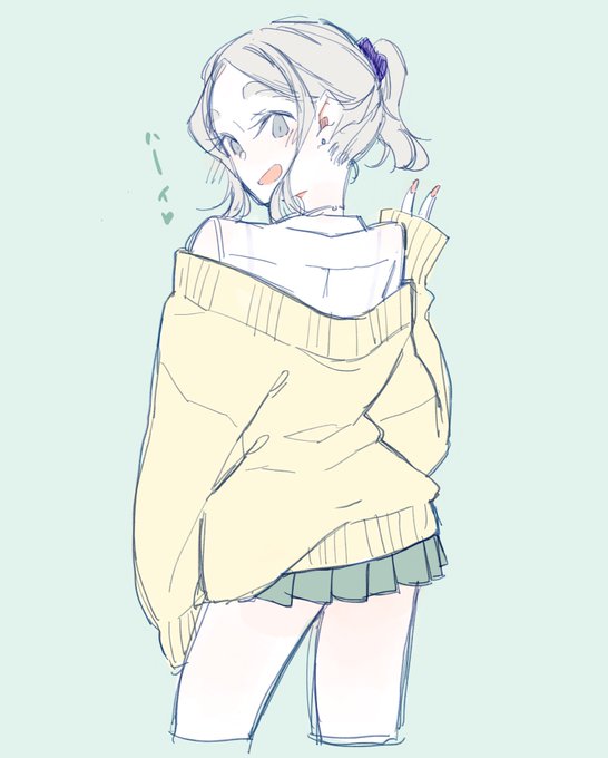 ギャルちびっこちゃんを後ろから眺めてて気づかれたい…( ˘ω˘ ) #ちびっこちゃん朝活 