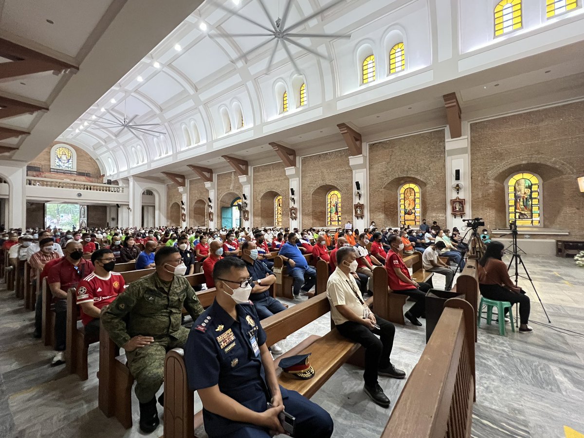 OPESAklan's tweet photo. NOW: Peace Covenant at Saint John the Baptist Cathedral, Kalibo, Aklan. https://t.co/zLF4Y2oiYc
