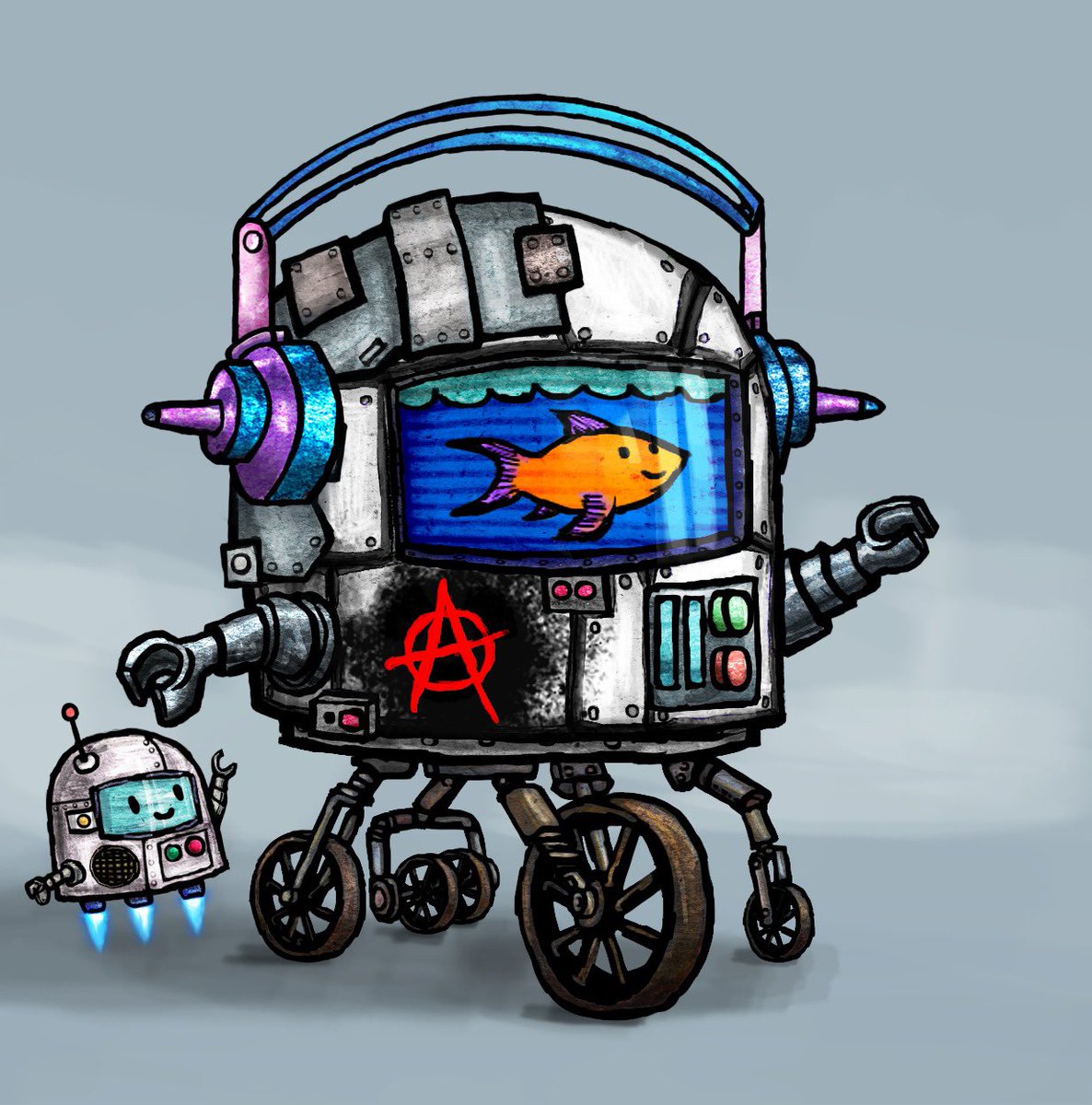 ChristianIvnPA's tweet photo. @LooksRareNFT My first one @BrokenRobotNFT https://t.co/p11njEnvyO