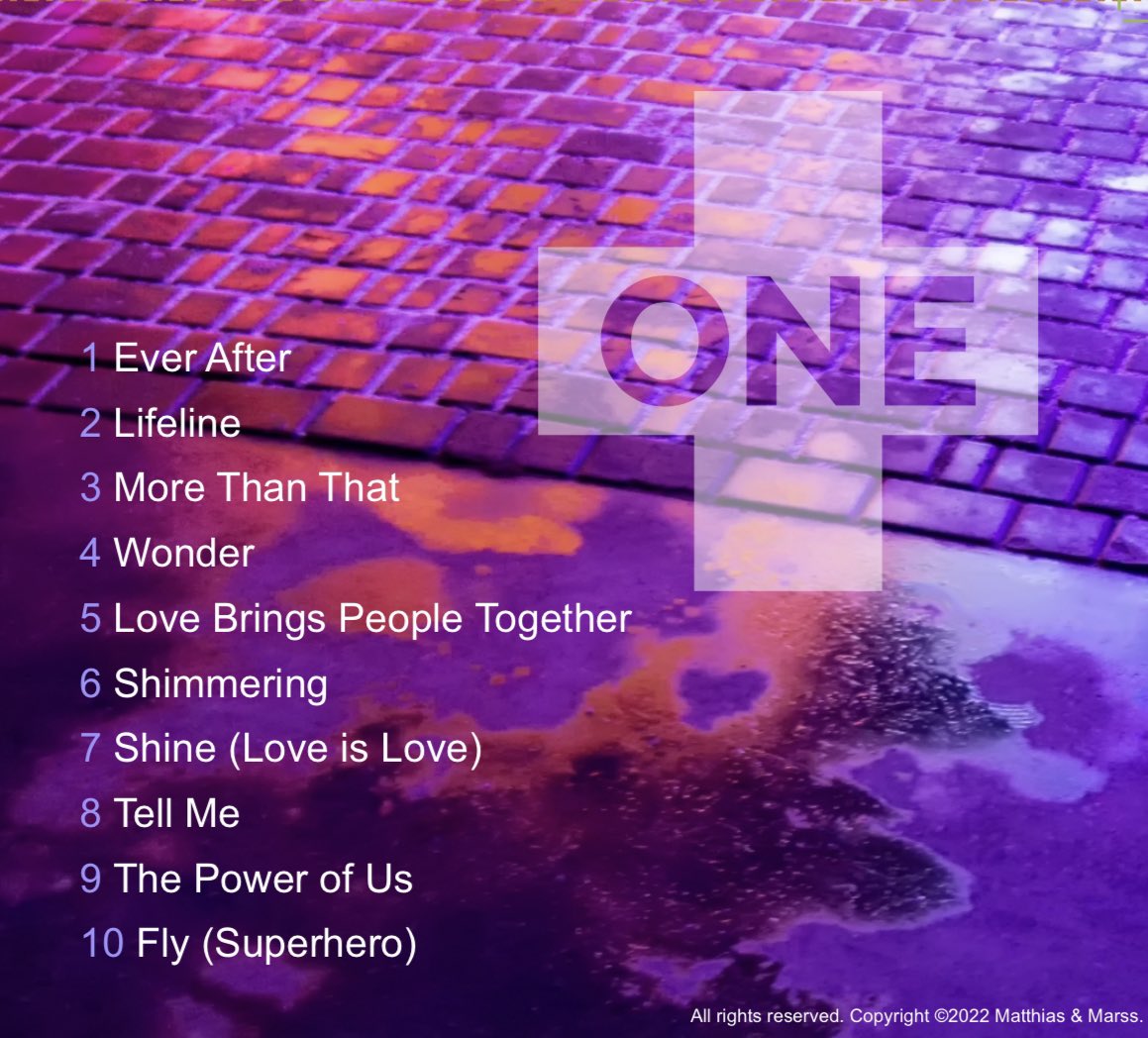 Pre-Order your Limited Edition CD Here…

matthiasmarss.bandcamp.com/album/plus-one…