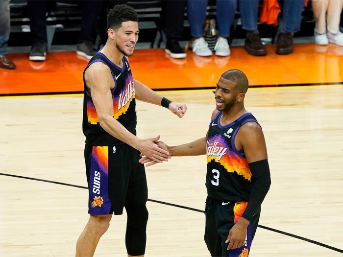 SunsNationNBA's tweet photo. Western Conference All-Stars. https://t.co/3cePUI42lM