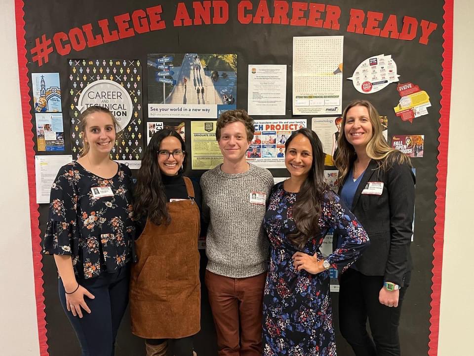 MavStengeredu's tweet photo. I got the privilege to go back to my place of student teaching!! But instead of teaching geography, my colleagues and I got to teach about what the College process looks like!  #lycoedu #highered #lycomingcollege https://t.co/0JiXBlf6c1