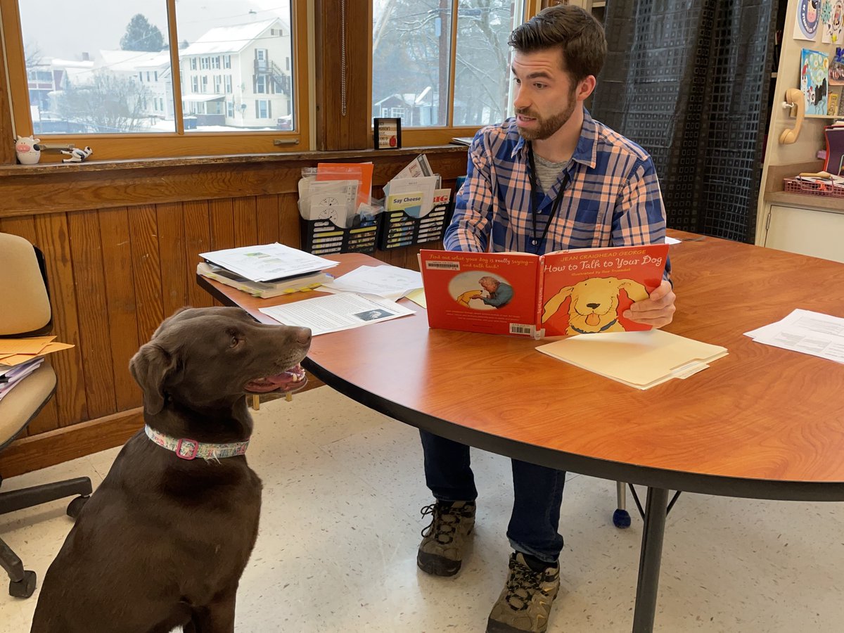 CES_VT's tweet photo. While we are all homeโฆ Mr. Jeremyโs work never stops. Good thing Maple ๐ ๐พ kept him company today.
Thank you for keeping us going and always making us smile, Mr. Jeremy! https://t.co/4ggSW09fHK