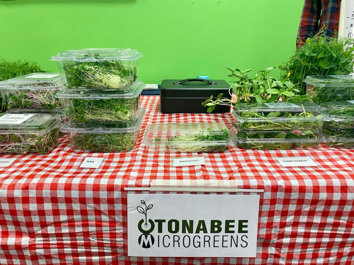 The <a href="/PtboRFM/">Peterborough Regional Farmers' Market</a> is so happy to welcome Otonabee Microgreens to the market. You can find all kinds of healthy microgreen varieties at their stall like broccoli, sunflower, and radish. 
Support local by visiting the first February market this Saturday!