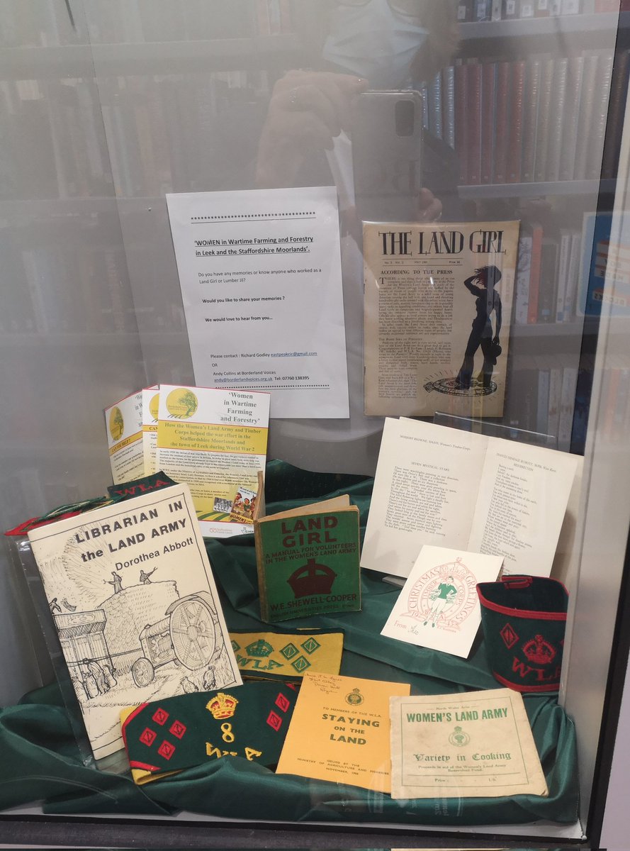 Women's Land Army project progesses well. As society opens up again we shall be attending more local events and providing learning opportunities. #heritage #interpretation #thankstolotteryplayers #WW2 #womenshistory #peakdistrictnationalpark #Staffordshiremoorlands #leek https://t.co/VBnGd7G7MX