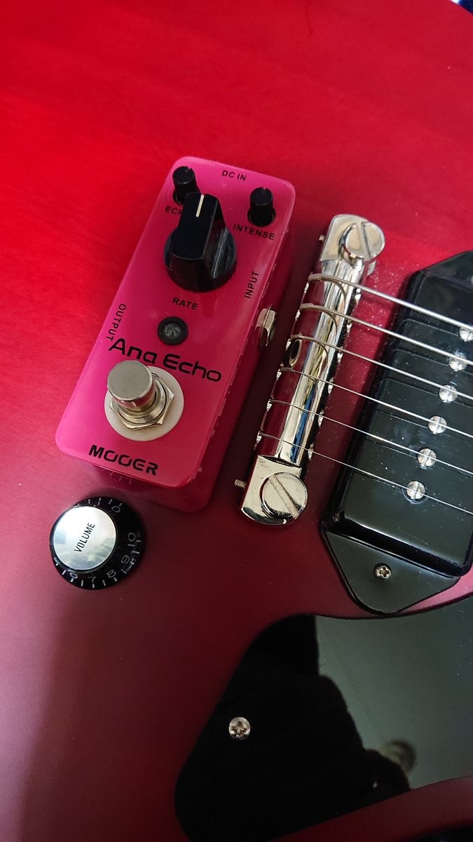 MZfWIhpd8MP1fLe's tweet photo. 行方不明だったディレイが見つかった!\(*⌒)♪
#MOOER
#AnaEcho https://t.co/Liiiph0Brf