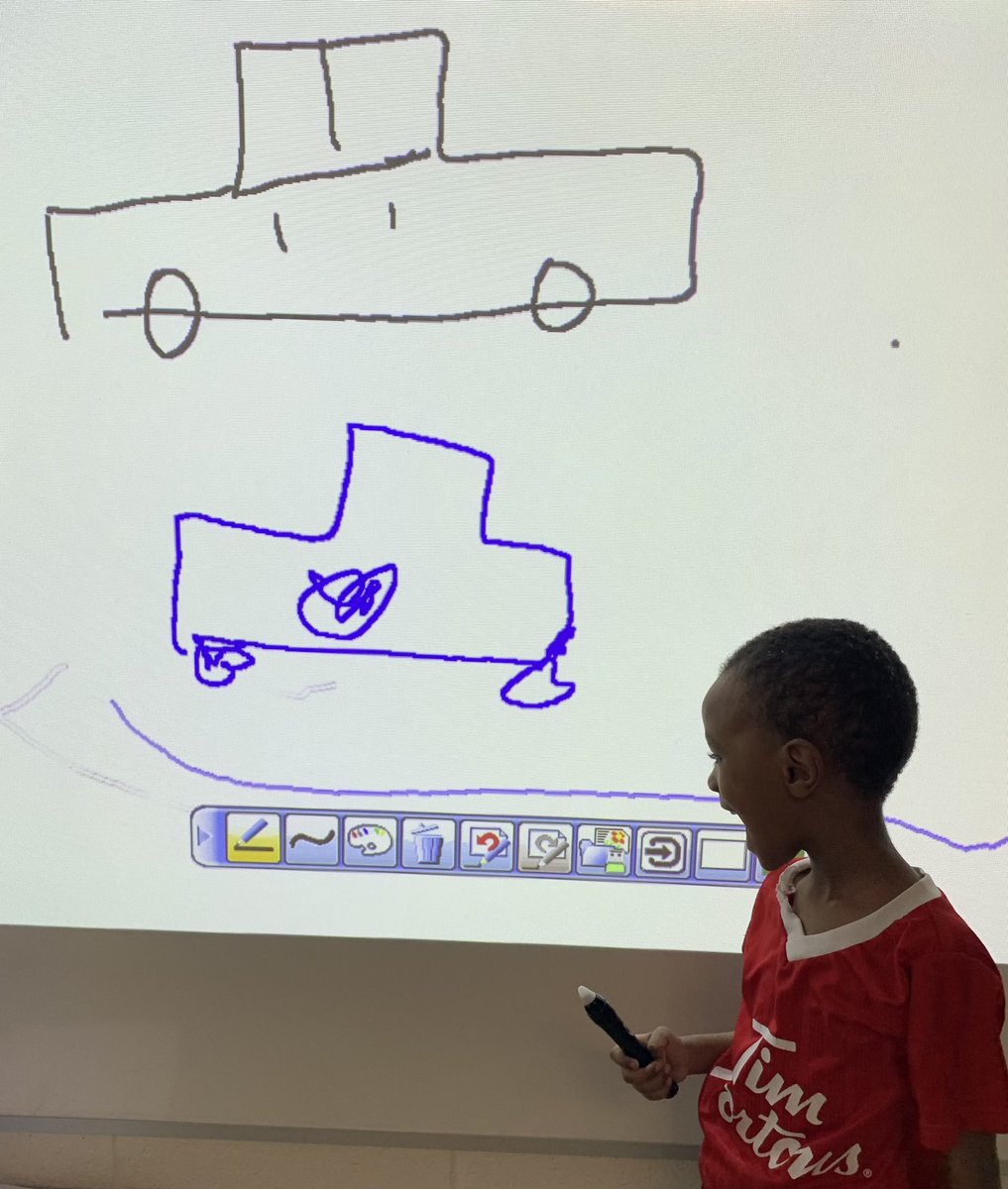 SELassessment's tweet photo. This superstar surprised us with these drawing skills today! He was so proud 🤗 ✍️ https://t.co/yRAIvNKU2r
