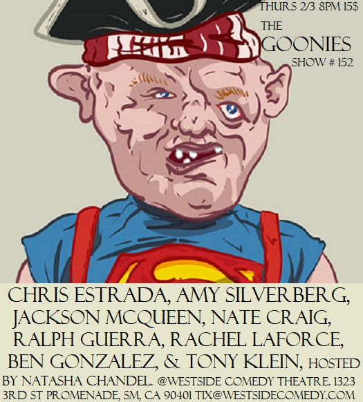 westsidecomedy's tweet photo. Just a few hours away from a night of outstanding comedy at Westside!
8pm - The Goonies Stand-Up Comedy w/ host @natashachandel
10pm - Pretty Pretty Pony w/ special guest @larainenewman
π Tix here: https://t.co/DlqRbizxnd
#tonightinla #losangeles #livecomedy https://t.co/sjqzcHB0eq