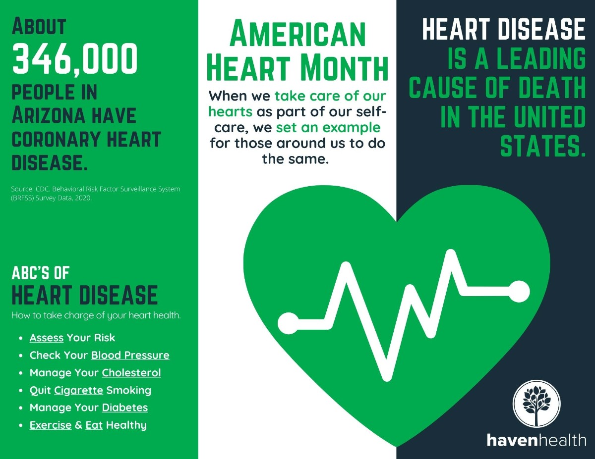 HavenHealthGrp's tweet photo. 💚 It's time to have a #HeartToHeart. 💚
It's #AmericanHeartMonth, and we're celebrating by sharing ways to better your health and set a positive example for the ones you care for most.

Let's show #OurHearts some love! https://t.co/IVtxyejgh2