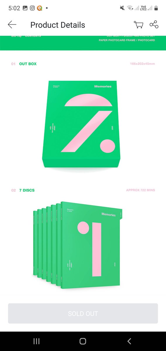 YoonYoonCart's tweet photo. WTS/LFB 
BTS Memories of Bluray Outbox and 7 Discs (can send pics/vids)
1000 pesos 
Onhand 
RFS: Decluttering need space
DOP: down 500 rest feb 15
MOP: Gcash, Secbank, Unionbank
MOD: SDD, GGX, Shopee c/o https://t.co/nfretmPYRP