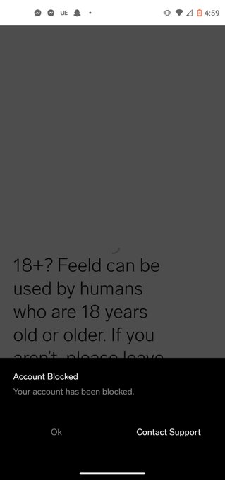I think this means I've been kicked off every dating app at this point... https://t.co/YPelKF5Ugk<a href="/tag/domme"class="tags"><span>#domme</span></a><a href="/tag/sugardady"class="tags"><span>#sugardady</span></a><a href="/tag/nsfwtwt"class="tags"><span>#nsfwtwt</span></a><a href="/tag/sugarbabylegit"class="tags"><span>#sugarbabylegit</span></a><a href="/tag/a"class="tags"><span>#a</span></a>