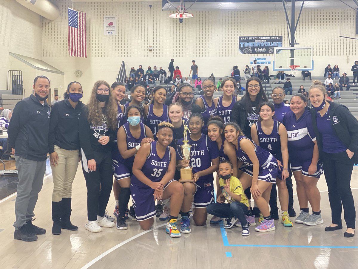 ESASDSOUTHATH's tweet photo. Nice win Cavs!  Can’t wait to put that trophy back in the display case! https://t.co/7DMUllvbGm