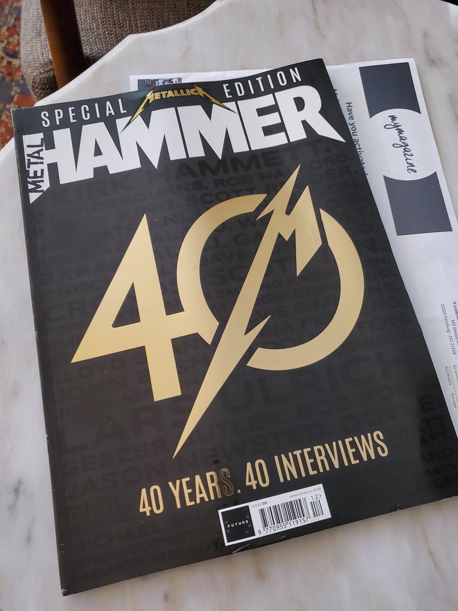 MrRamonMaiden's tweet photo. ...and 2 days after my tweet my first @MetalHammer mag showed up. @Magazinesdirect. Definitely not the Nov.11 delivery noted. Is this just a shipping issue? https://t.co/IR32YZmRe7