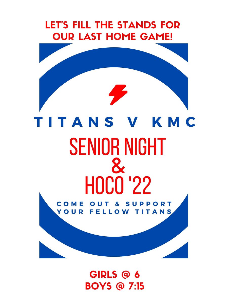 cheer_titans's tweet photo. Let’s show out for our last home game! ⚡️ https://t.co/saYYHkTKjO