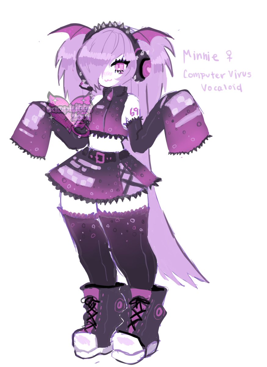 me n my bf r making vocaloid sonas >:3 heres mine