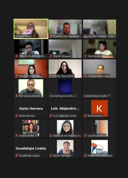 Seguimos Con #LaAcademia hoy nuestra querida <a href="/ariannatancam/">Arianna Tanca Macchiavello</a> 
<a href="/ecuadorlibre/">Ecuador Libre</a> <a href="/AparicioCaicedo/">Aparicio Caicedo C.</a>