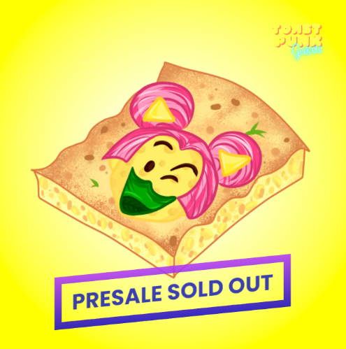 toastpunk's tweet photo. We're sold out in 18hours! Congrats fam.

Let's celebrate with $1000 in $ETH to 2 fans and get ready for Public Mint (4th Feb 4PM AEST).

To win:

- Follow @toastpunk 
- Tag 5 friends and Retweet this.

🔗 https://t.co/cCqPUqJc7v https://t.co/Eq6LFGZw4S