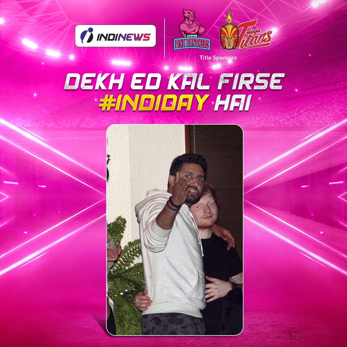 IndinewsO's tweet photo. Even Junior B is awaiting #INDIDAY tomorrow! 🤩
@JaipurPanthers
@Telugu_Titans
.
.
.
#kabaddi #prokabaddi #vivoProKabaddi #pkl #PantherSquad #Jaipur #telugu #titans #sports #indinews https://t.co/rR3OEaFoIw