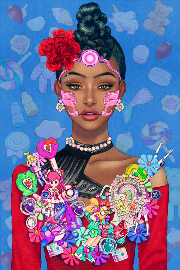 pranksy's tweet photo. I've really enjoyed the reveal process for @zipcy8888, a new #NFT is released every 15 seconds like a catwalk, 36 hours in the surprises keep coming - the 8,888 collection reveal is nearly complete!🥻👗

Some of my favourites from my collection included here 🚀 https://t.co/7jFXExkmFa
