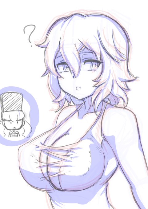 コードヴェインより。イオちゃんおっぱいデカすぎ問題 