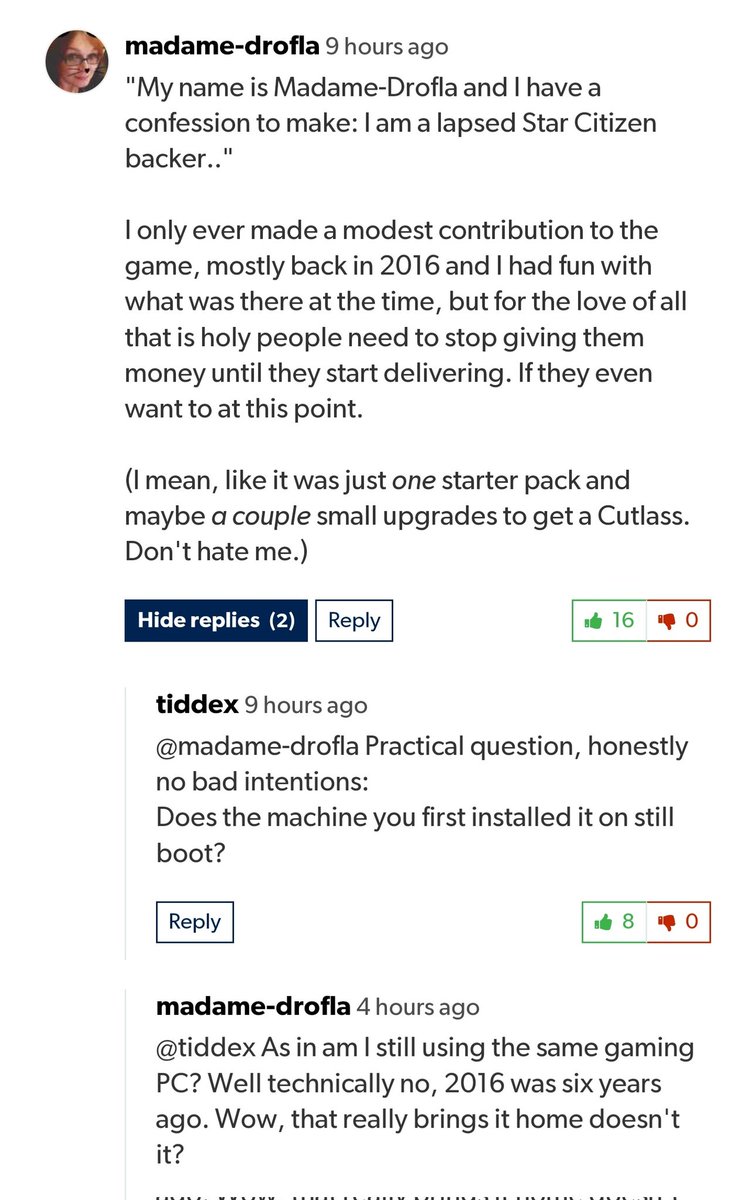 MichaelABergh's tweet photo. @eurogamer @CloudImperium #StarCitizen #pcgaming #PCGamer #pcgames https://t.co/FLF4IzWJYB