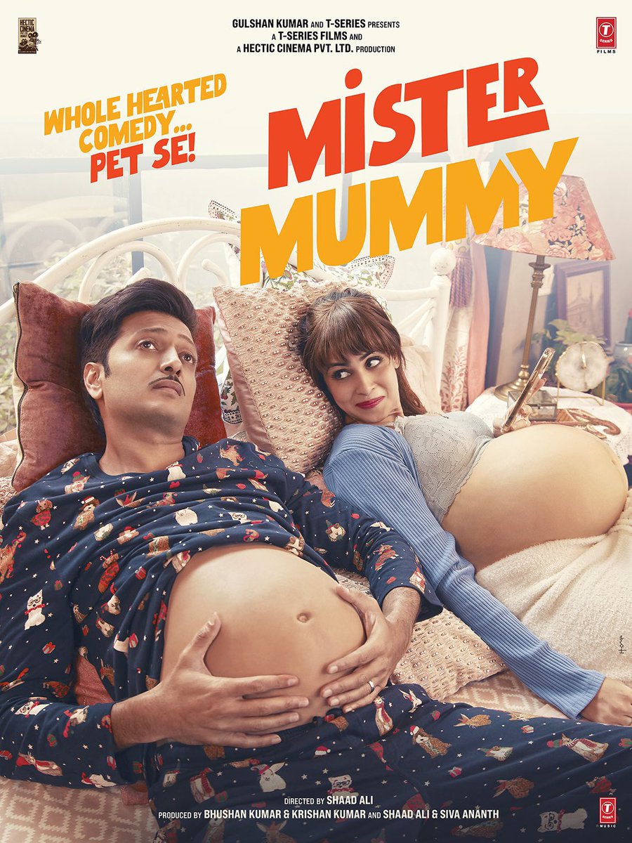 ✅✅✅
Ritesh and Genelia Deshmukh reunite for her comeback film #MisterMummy ♥️