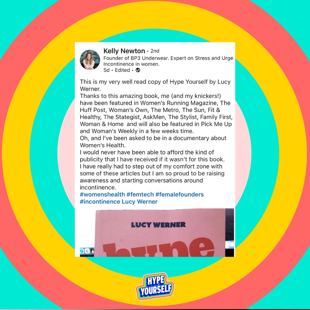 LucyWernerPR's tweet image. Hype hack of the day: REVIEWS

Disclaimer: I’m actually terrible at collating and sharing my own customer reviews? 

How good are you at collecting yours?
#hypeyourself #diypr #prbootcamp