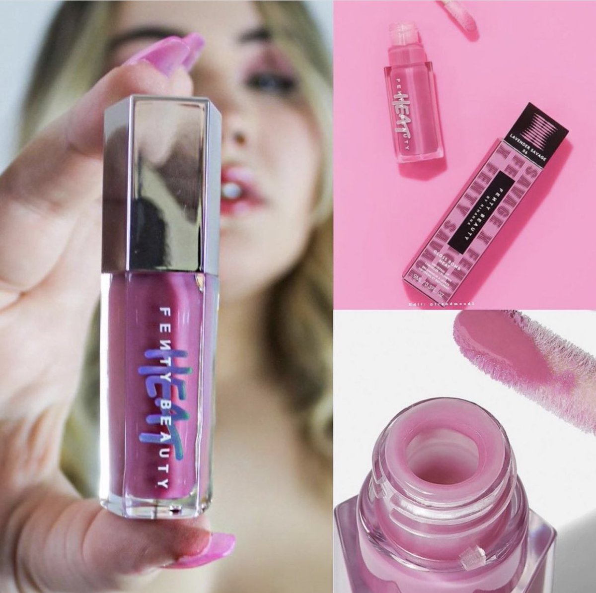 Fenty Beauty Gloss Bomb Heat Lavender Savage - BeautyVelle