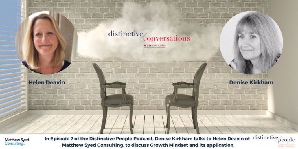 DistinctivePeop's tweet photo. Check out our latest podcast and video - talking to Helen Deavin MD @MatthewSyedTeam about Growth Mindset! It’s great to partner with them and use #MindsetAdvantage with our clients! https://t.co/PHuIwRkL98 @matthewsyed #growthmindset #BeDistinctive https://t.co/I9ndLrJCUX