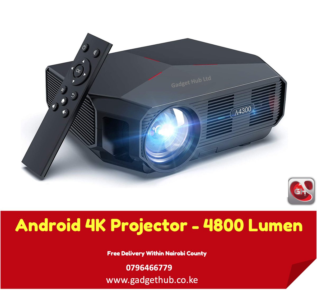 gadgethub_co_ke's tweet image. The Smartest Projector on the planet shorturl.at/xFLR1
#SmartProjector
#AndroidProjector
#UhuruWaUgatuzi
#AFCON2021
#WorldCancerDay
#IkoKazi
#FlippingBlue
#Dubai