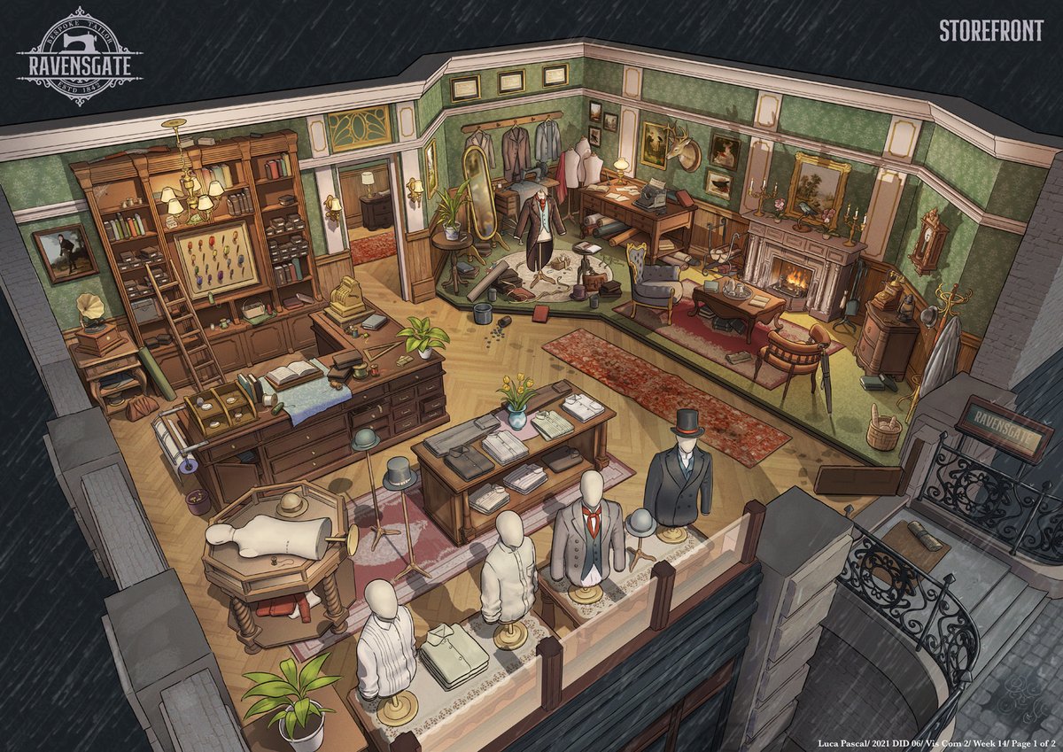 FengZhuDesign's tweet photo. Some beautiful designs from our term 2 students. This project requires designing an interior with a hidden room. https://t.co/bpGLZQc1Si