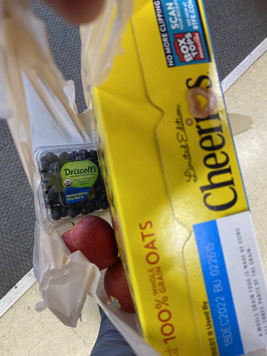 Cheerios, two apples, and blueberries cost me $12.46 today. 

Wut.