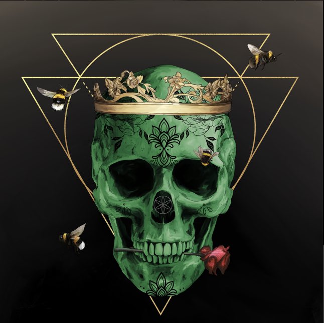 Robynsez's tweet photo. #SKULLISH
#emerald 🟢
#flyingbees 🐝
@sacred_skulls https://t.co/0XxOu2ING3