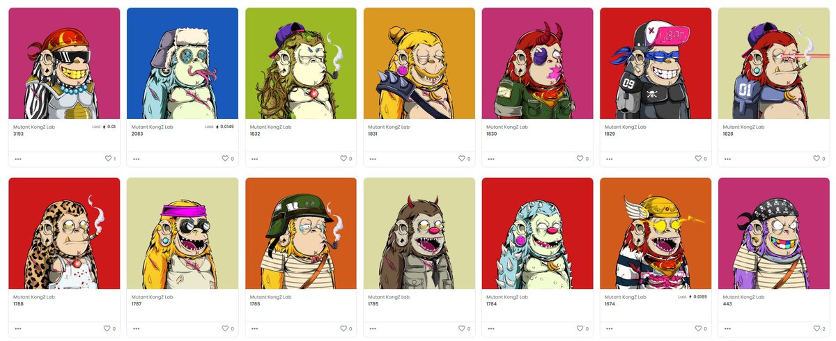 PhillyPhillyBTC's tweet image. @MutantKongzLab KOOKIN SOMETHING UP IN THE LAB @MutantKongzLab