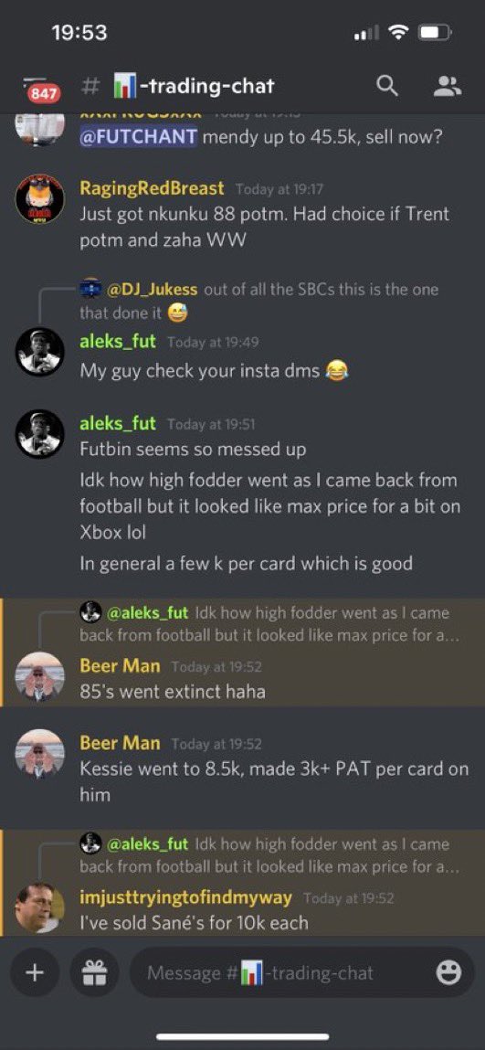 Aleks_FUT's tweet photo. Great start to the month, flips have worked and so has fodder advice 

✔️One of the best value trading discords (and cheaper than most) with pro players as well

✔️Most members make 400k-1mil per week, you should expect this too

✔️ PS, XB &amp; PC

Join up👇

https://t.co/ldQKgPcMV2 https://t.co/3tIcmD0kUx