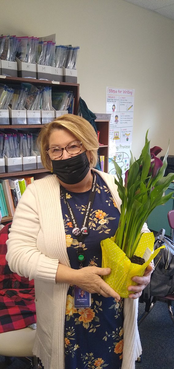 Congratulations to Diane Haschke, who is WME First Year Teacher of the Year!