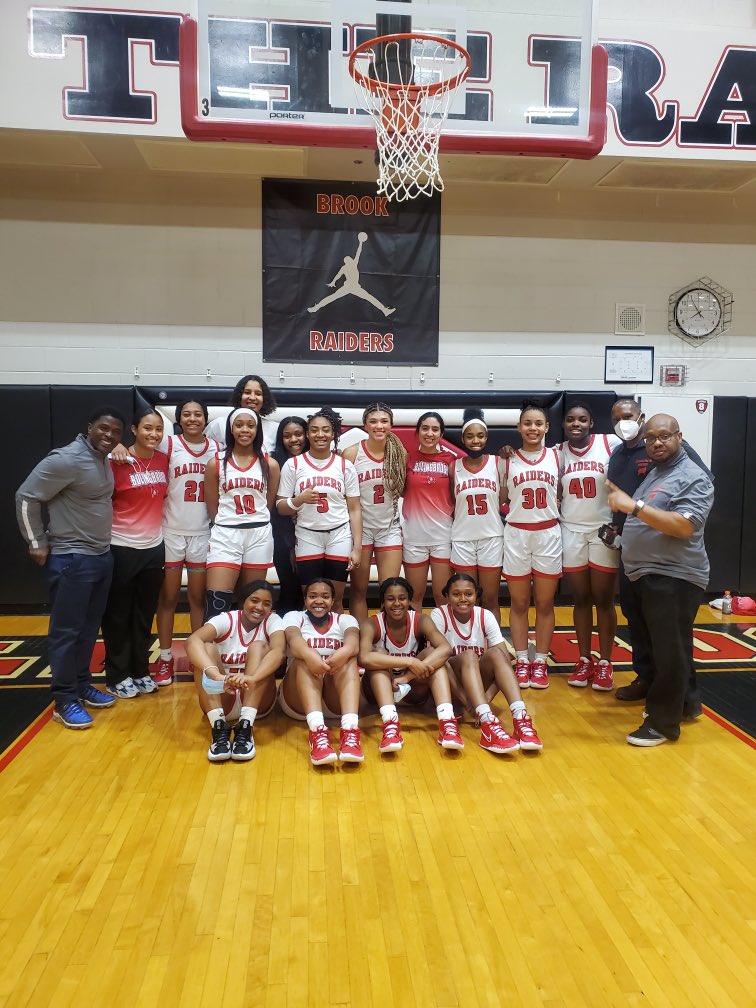 Congrats to my Lady Raiders on the winning the conference championship tonight and being selected as the #1 seed for sectionals! #RAIDERPRIDE #THEBROOK #BHS