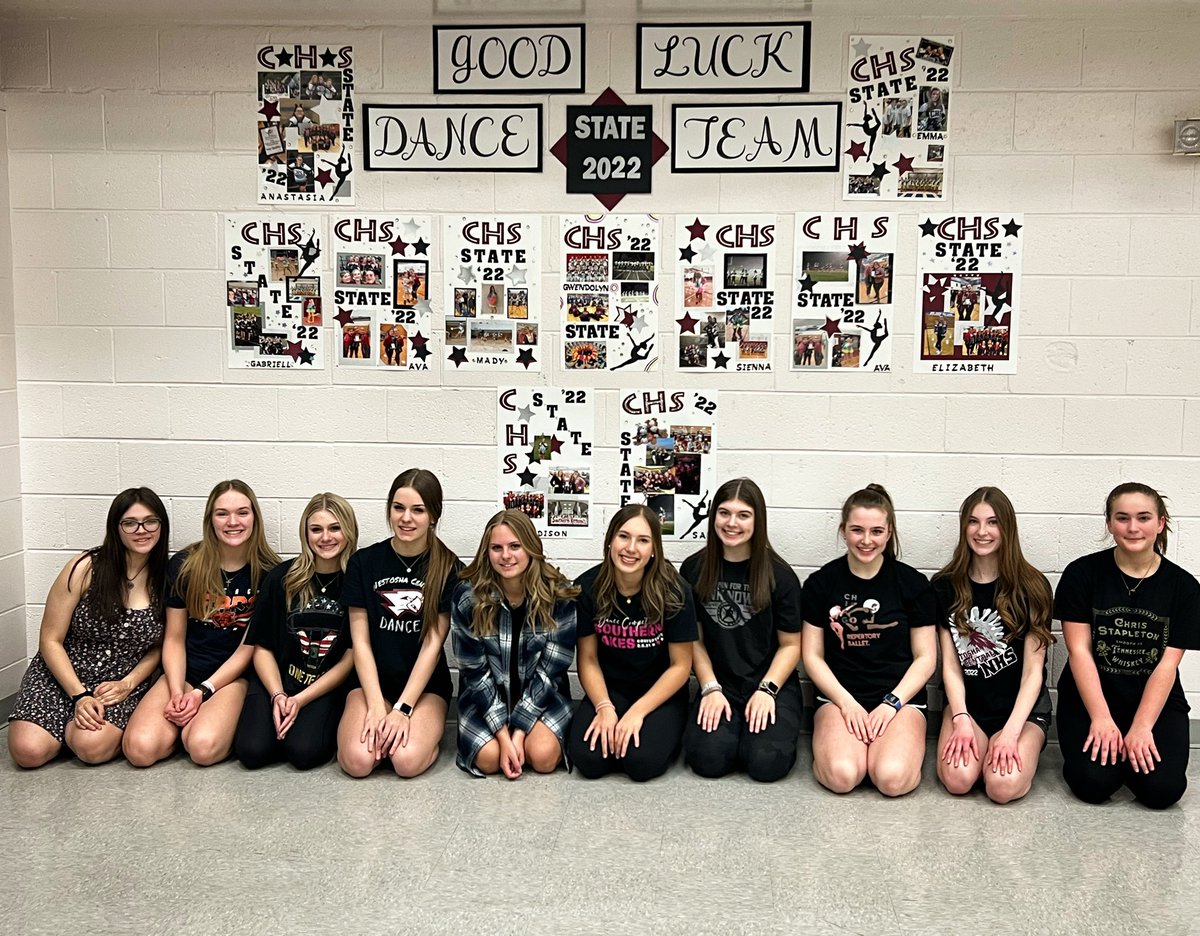 State Posters ✔️ T-minus 2 days until State!!