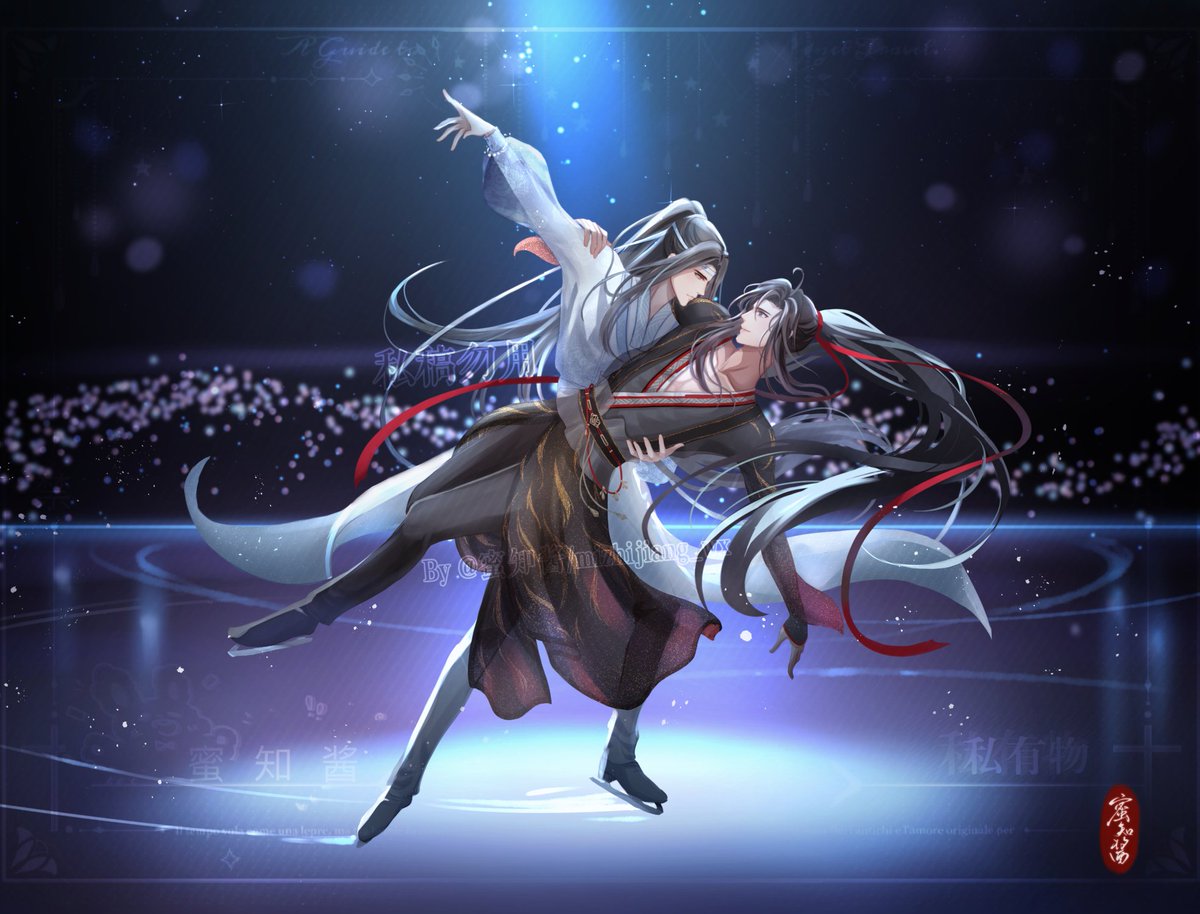 花样滑冰忘羡❄️冰上舞者
北京冬奥会加油❤️
Private commission for <a href="/artemisrie/">Rieリエ♪ 🐰</a> , do not use/copy/repost. 
#魔道祖師 #忘羡 #MDZS #WangXian #北京2022オリンピック