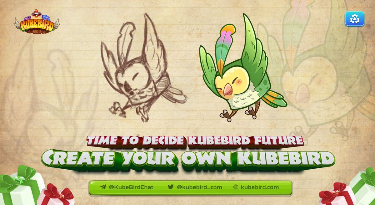 DING DING DING💡💡💡

Let’s post your artwork on group chat “🎨｜Event_Artwork” on Kubebird’s Discord and post it on your Twitter/ Facebook with the given hashtags (#Kubebird #Kubies #Kubebirdartcontest #CreateyourKubebird) + tag us <a href="/Kubebird/">KubeBird</a> and tag 3 more friends to be eligible