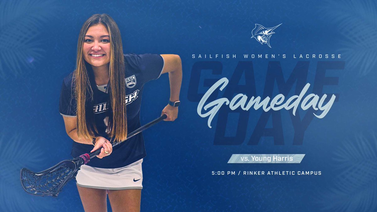 .<a href="/SailfishWLax/">PBA Women's Lacrosse</a> opens their season tonight at the RAC!! #FEARtheFISH 🐟🥍